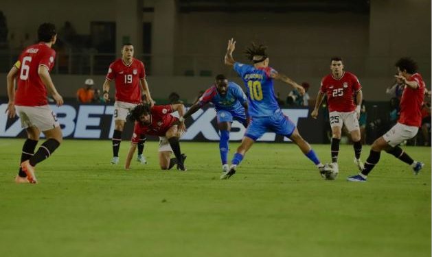   مصر والكونغو  يحتكمان الوقت الإضافى بعد التعادل 1 / 1 في أمم إفريقيا