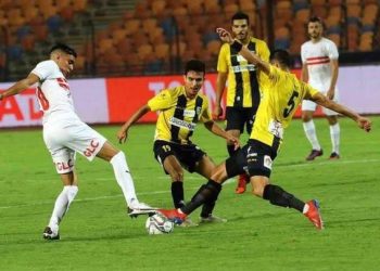 المقاولون يفوز على الزمالك بهدفي عنتر وسالم