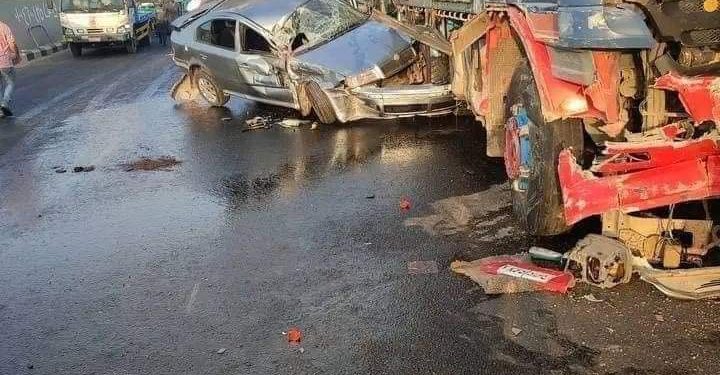 القصة الكاملة لحادث تصادم 12 سيارة بميدان الرماية