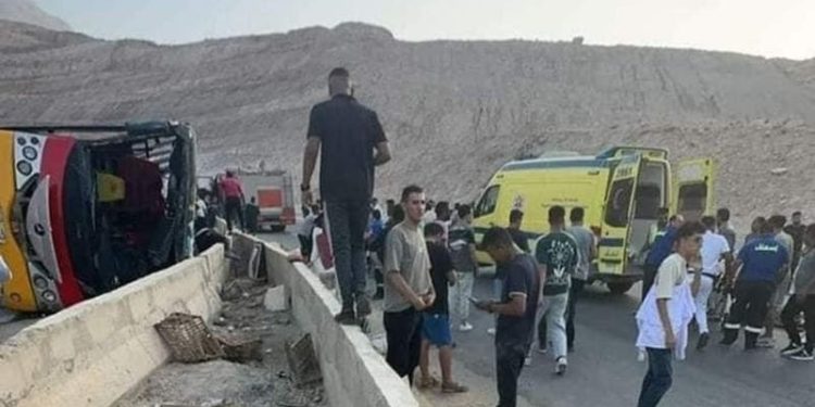 بالأسماء…مصرع 12 طالبًا وإصابة 33 آخرين في حادث مروع لطلاب جامعة الجلالة