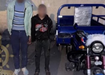 شرطة الدخيلة بالإسكندرية تنجح في القبض على سائقي تروسيكل لسرقتهما هاتف محمول من إحدى السيدات