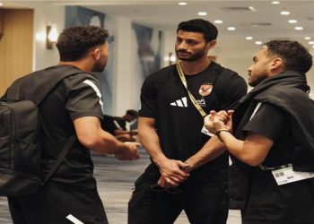 بعثة الأهلي تغادر فندق الإقامة لمطار ميامي لمواجهة بالميراس