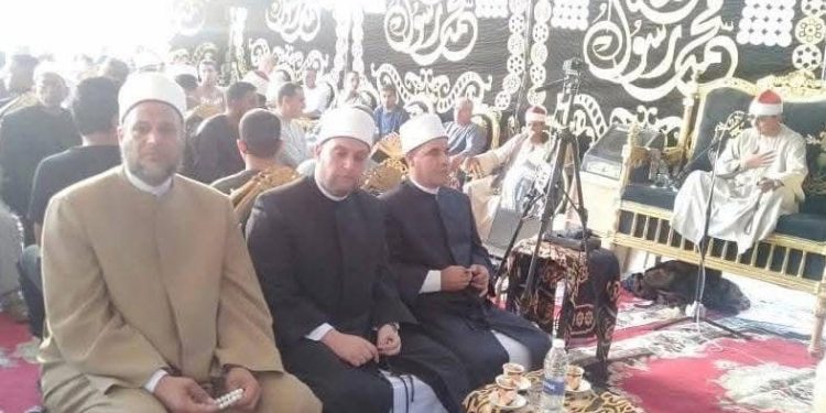 وفد من الأزهر الشريف يعزي أهالي فتيات حادث الاقليمي بالمنوفية |صور