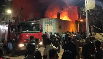 دون تأثر الخدمات الطبية .. السيطرة على حريق محدود بمستشفى قنا العام