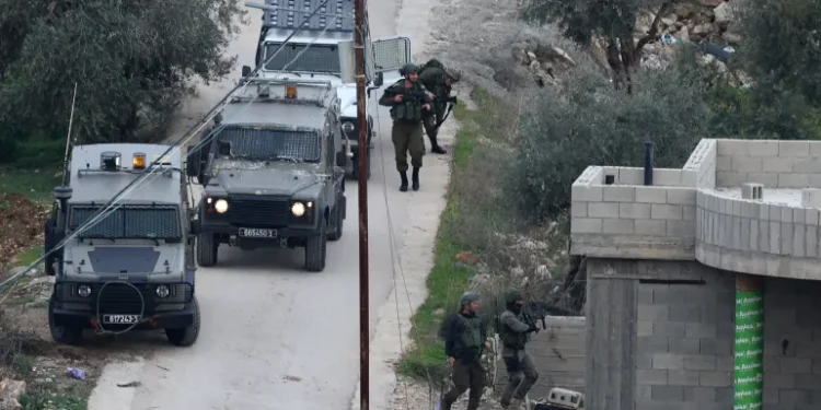 الجيش الإسرائيلي ينفذ عملية عسكرية واسعة في مدينة رام الله بالضفة الغربية