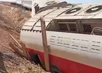 وزارة الصحة : ارتفاع مصابي ووفيات حادث قطار مطروح إلى 97 مصابا
