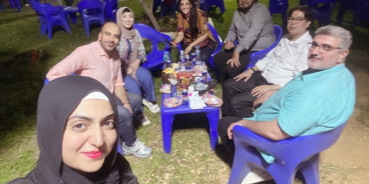 الإعلامي احمد مشعل يحتفل بعيد ميلاده بحضور الصحافه الفنيه بدار الأوبرا المصريه