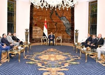 الرئيس السيسي يستقبل وزير الخارجية الايرانى ومدير الوكالة الذرية