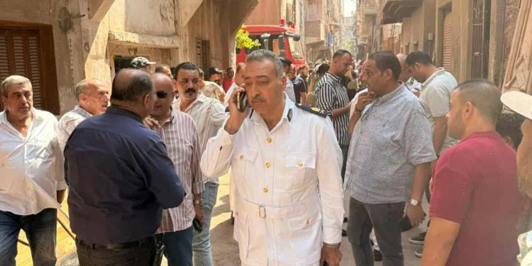 تفاصيل اشتعال حريق جديد بعزبة الورد بالشراببة