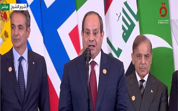 الرئيس السيسي: لتكن حرب غزة آخر الحروب في الشرق الأوسط