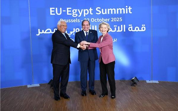 عاجل ..ننشر البيان المشترك لـ قمة مصر والاتحاد الأوروبي بـ «بروكسل» في 23 بند