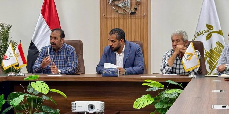 تعاون مثمر وشراكة حقيقية بين جهاز العبور الجديدة ومنطقة 2600 فدان