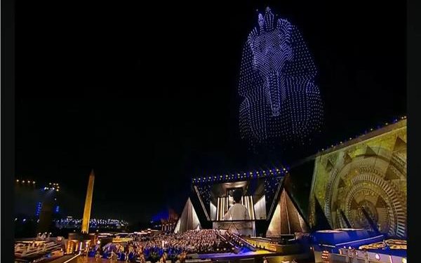 حفل استثنائي بكل المقاييس ..فخم وحضور عالمي NBC تبرز افتتاح المتحف المصري الكبير