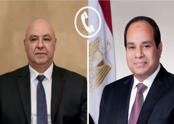 الرئيس السيسي يُجري اتصالاً هاتفياً بنظيره اللبناني جوزاف عون