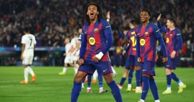 برشلونة يقسو على فرانكفورت بثنائية فى دوري أبطال أوروبا