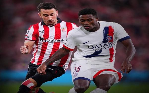 باريس سان جيرمان يتعادل مع أتلتيك بلباو سلبياً بدون أهداف بدوري الأبطال