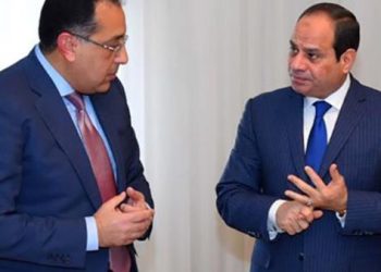 رئيس الوزراء يهنئ الرئيس السيسي بالعام الميلادي الجديد