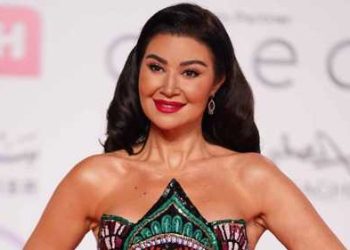 أروى جودة على السجادة الحمراء لحفل افتتاح مهرجان القاهرة للفيلم القصير