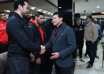 وزير الشباب والرياضة يلتقي منتخب مصر قبل المشاركة ببطولة إسبانيا الدولية لليد