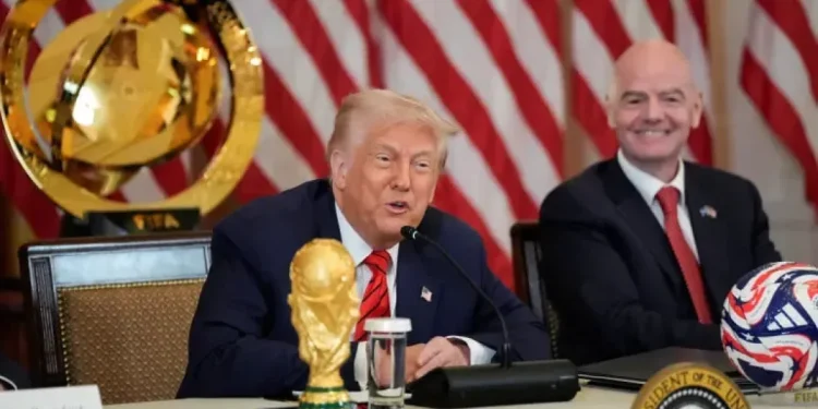 عاجل .. الرئيس ترامب يصل مقر مراسم سحب قرعة كأس العالم لكرة القدم 2026