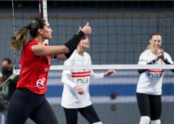 بنات الاهلي تهزم الزمالك وتتوج بدورى مرتبط الكرة الطائرة