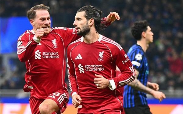 ليفربول يكتسح مارسيليا بثلاثية في دوري الأبطال