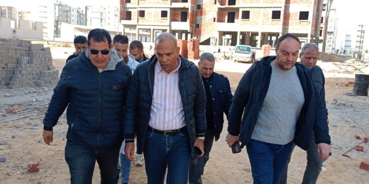 جولة ميدانية لمتابعة الموقف التنفيذي لمشروع سكن مصر بمدينة الشروق