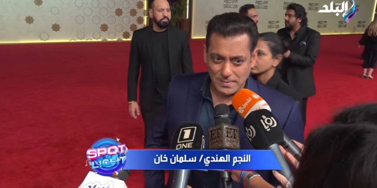 سلمان خان يوجه رسالة شكر خاصة لـ جمهوره بمصر عبر مهرجان البحر الأحمر السينمائي