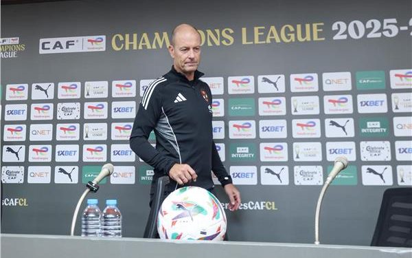 توروب والشناوي يحضران المؤتمر الصحفي لـ مباراة الجيش الملكي بدورى الابطال