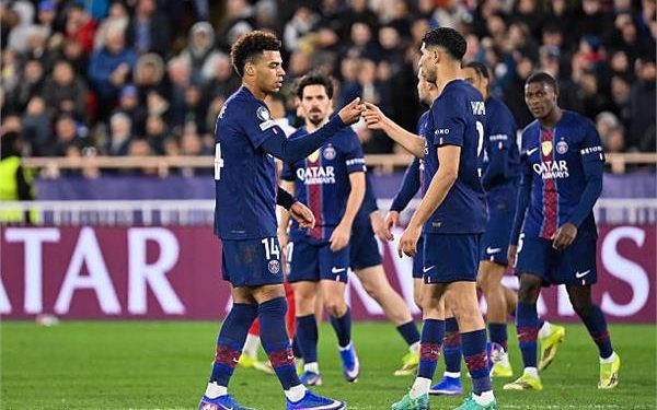 بصعوبه بالغه .. باريس سان جيرمان يفوز على موناكو بدوري أبطال أووبا