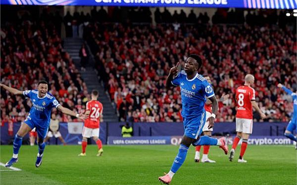 ريال مدريد يقسو على بنفيكا بهدف قاتل في ملحق دوري أبطال أوروبا