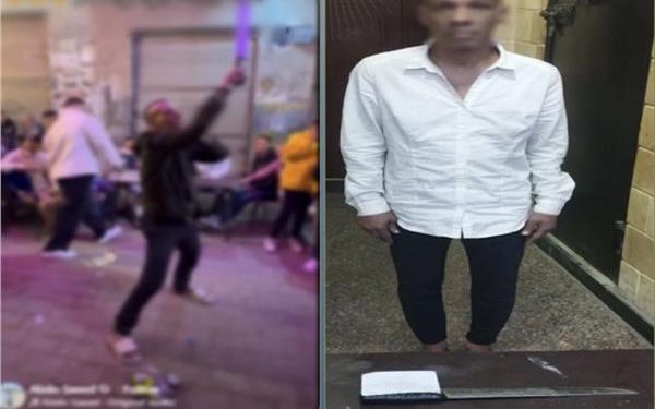 ضبط حلاق لأدائه حركات استعراضية ورقص بإستخدام سلاح أبيض بالقاهرة