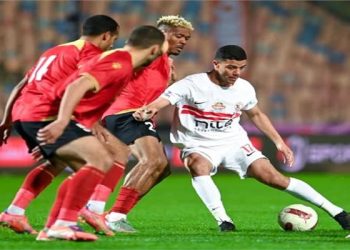 الزمالك يعبر الحدود بثنائية فى شباك الحرس بالدوري