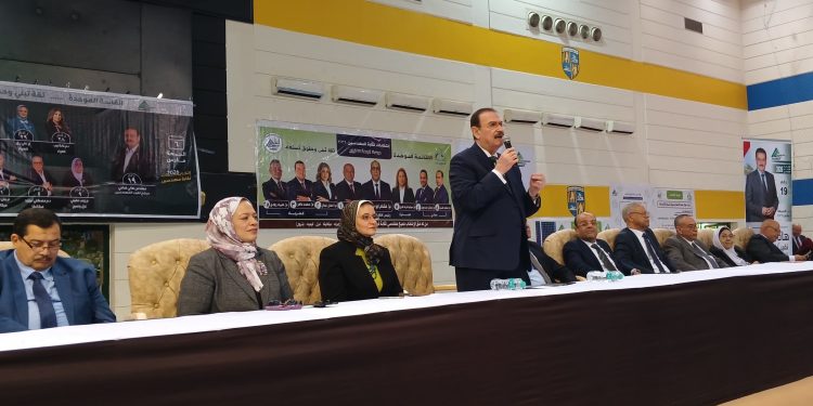 ضاحي بمؤتمر “القائمة الموحدة” يؤكد على تحسين أوضاع الكادر الهندسي والبدل التفاضلي