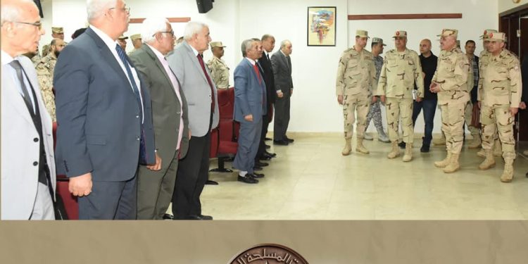 المتحدث العسكرى : الفريق / أحمد خليفة رئيس أركان حرب القوات المسلحة يتفقد الأكاديمية العسكرية للدراسات العليا والإستراتيجية