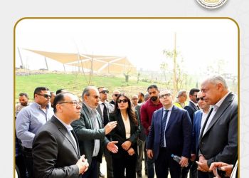 وزيرة الإسكان و وليد عباس يقومان بجولة موسعة بمشروع “حدائق تلال الفسطاط”