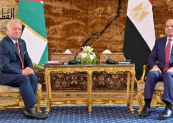 السيسى يؤكد للملك عبد الله الثانى مصر ترفض أي محاولات للنيل من أمن واستقرار الأردن