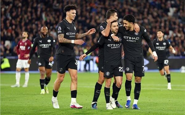 مانشستر سيتي يسقط فى فخ التعادل أمام وست هام ويواصل نزيف النقاط بالبريميرليج