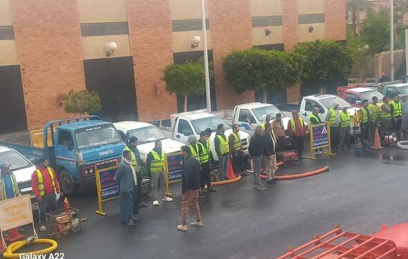 مدينة الشروق ترفع درجة الاستعداد القصوى لـ مواجهة سوء الأحوال الجوية .. الخميس