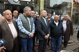 *محافظ القاهرة ورئيس شركة مياه القاهرة يتفقدان أعمال إصلاح خط قطر 900 مم بشارع الترعة البولاقية*