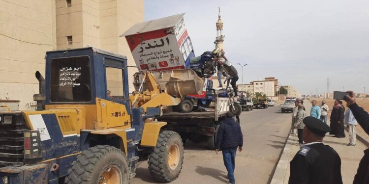 وزارة الاسكان : حملات مكثفة بالمدن الجديدة لإزالة المخالفات ومنع الظواهر العشوائية