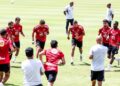 الاهلي يؤدى تدريبة الثاني فى تونس استعدادًا لـ مواجهة الترجي بدوري الابطال